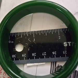 Green Jade bangle bracelet
